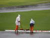 GP AUSTRALIA, 16.03.2013- Qualifiche, Marshals clean the track