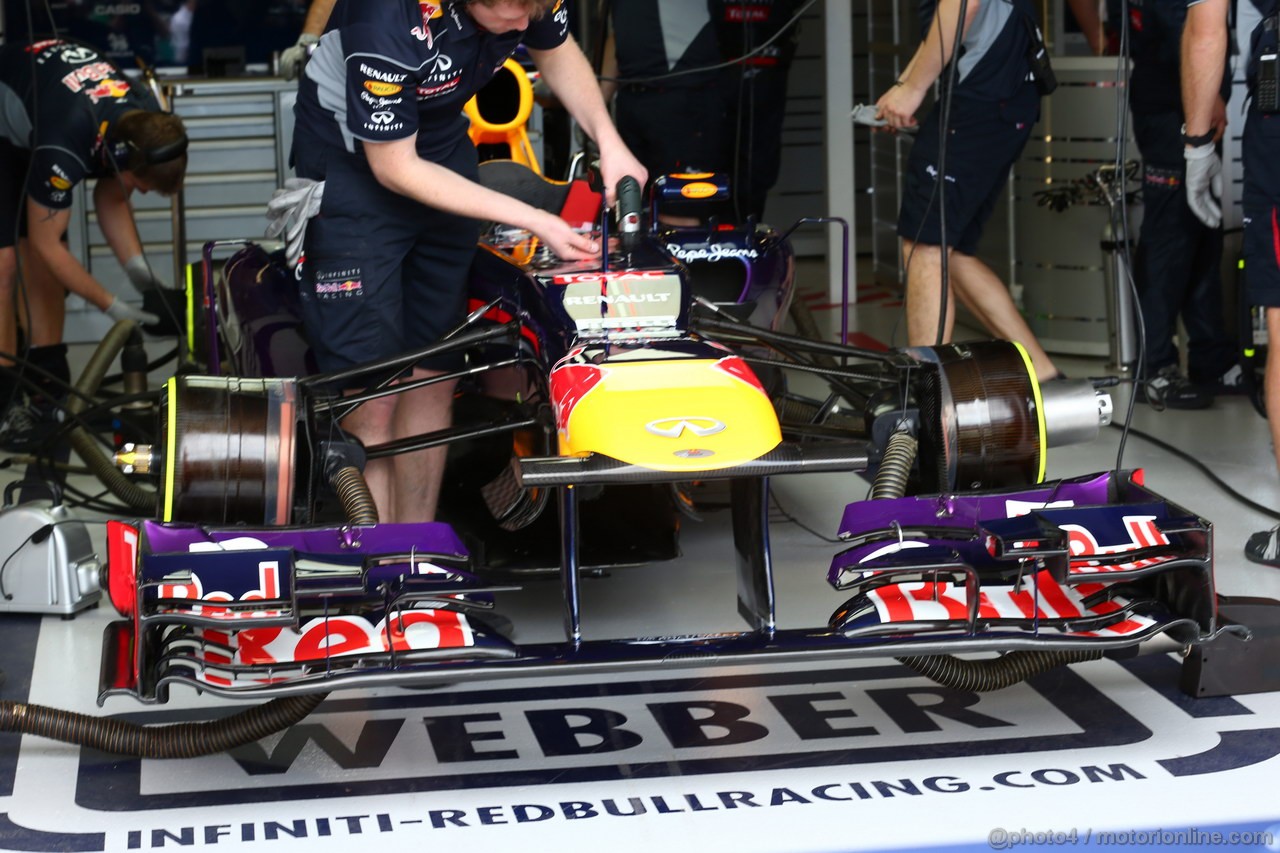 GP AUSTRALIA, 15.03.2013- Prove Libere 1, Mark Webber (AUS) Red Bull Racing RB9 