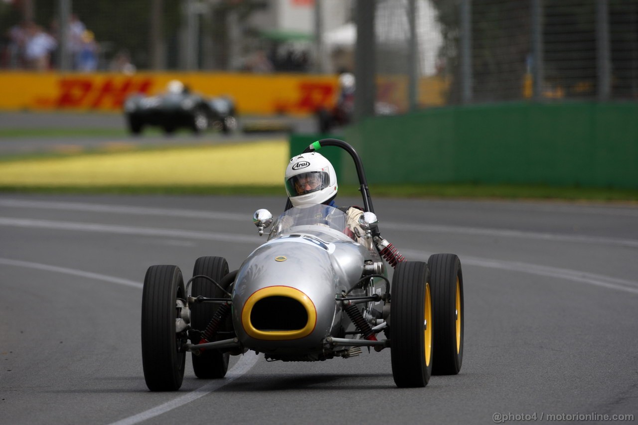 GP AUSTRALIA, 15.03.2013- Prove Libere 1, Historic car parade