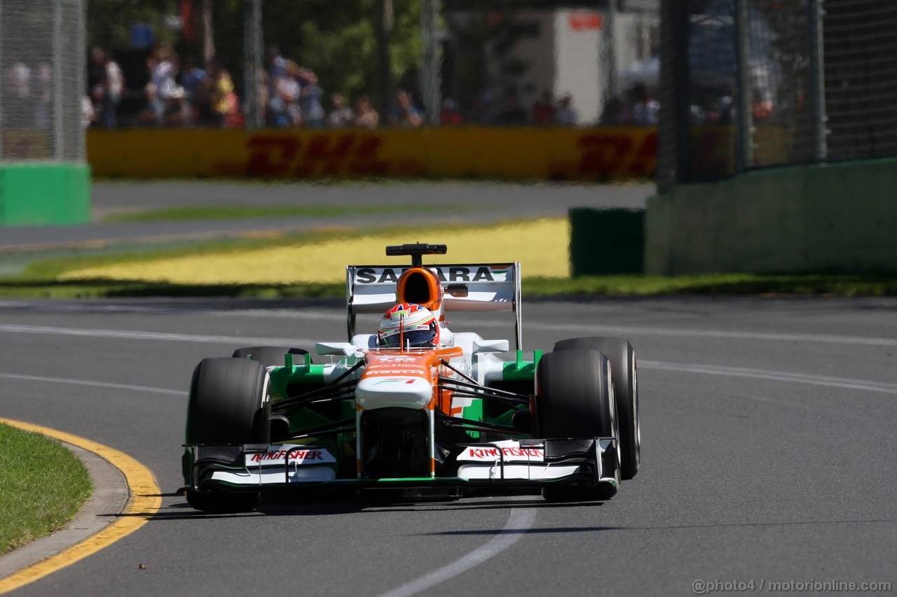 GP AUSTRALIA, 15.03.2013- Prove Libere 1, Paul di Resta (GBR) Sahara Force India F1 Team VJM06 