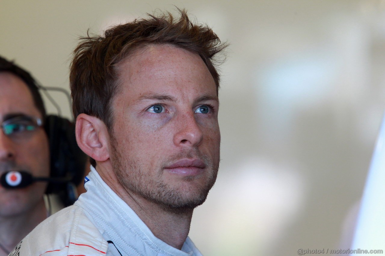 GP AUSTRALIA, 15.03.2013- Prove Libere 1, Jenson Button (GBR) McLaren Mercedes MP4-28 