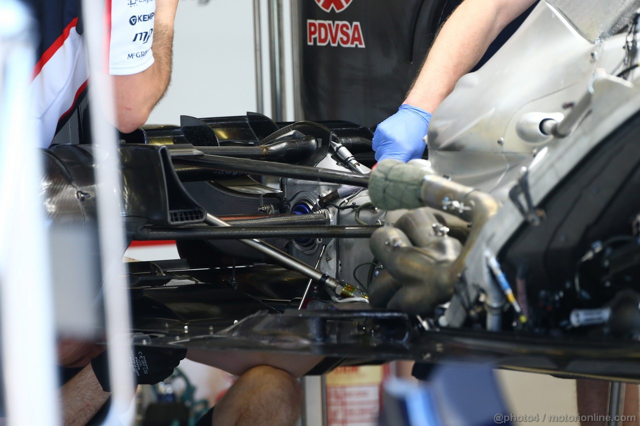 GP AUSTRALIA, 15.03.2013- Prove Libere 1, Williams F1 Team FW35, detail
