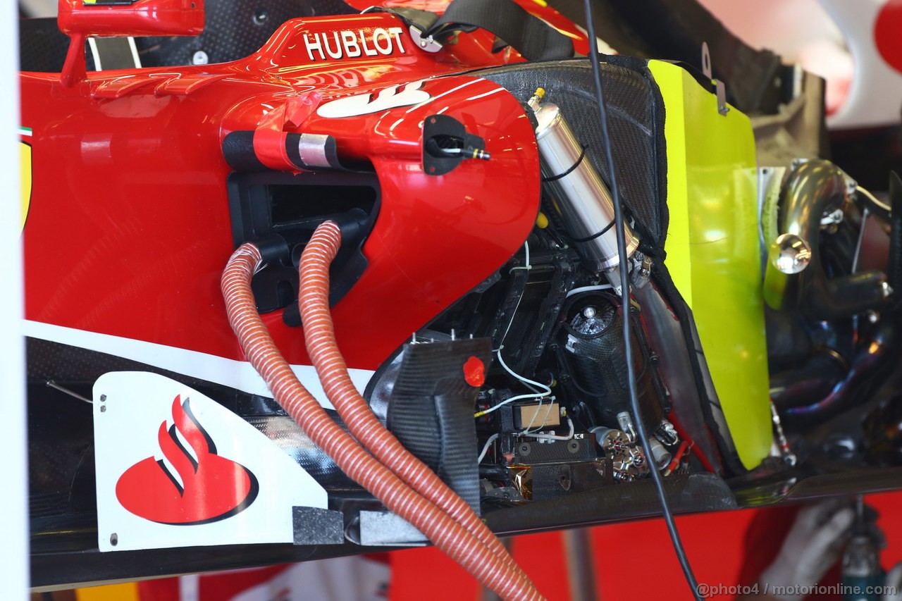 GP AUSTRALIA, 15.03.2013- Prove Libere 1, Ferrari F138, detail