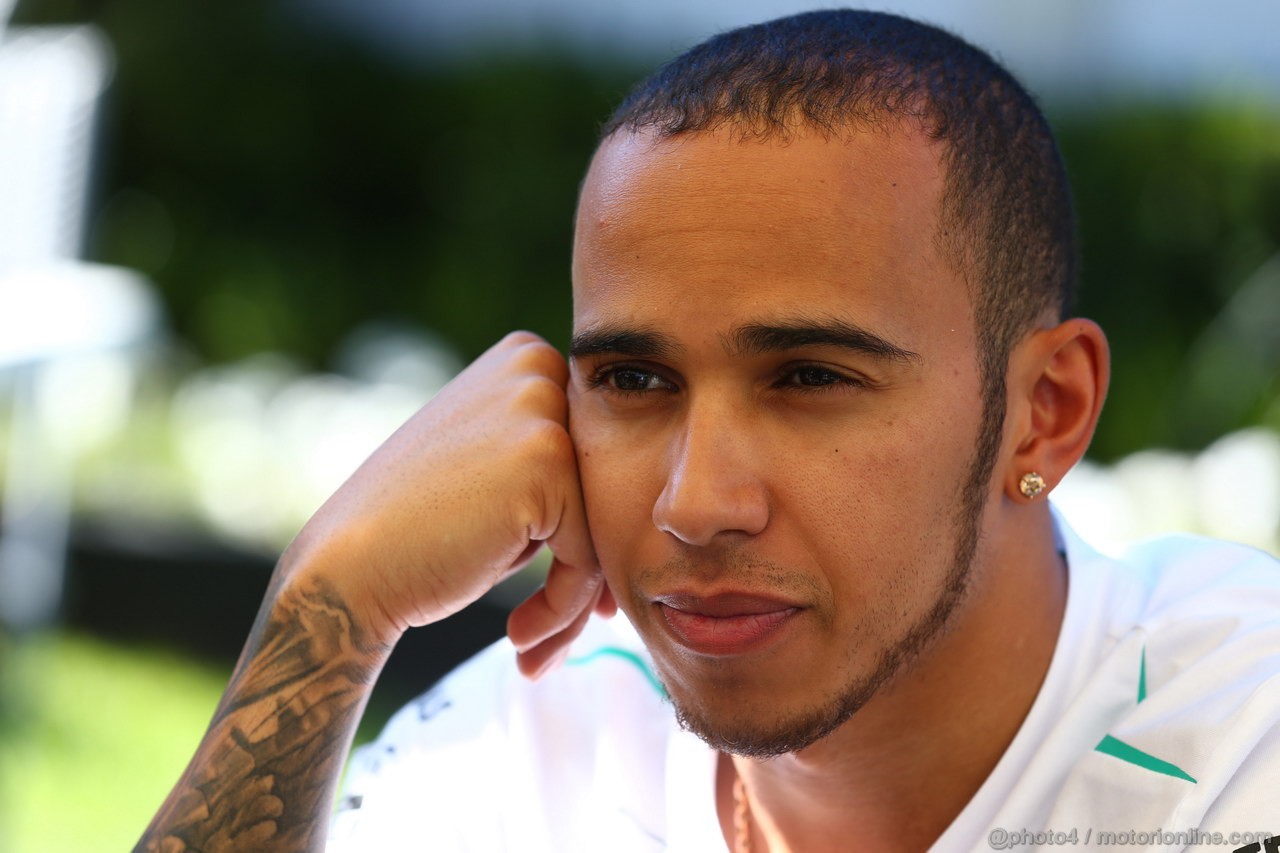 GP AUSTRALIA, 15.03.2013- Lewis Hamilton (GBR) Mercedes AMG F1 W04 