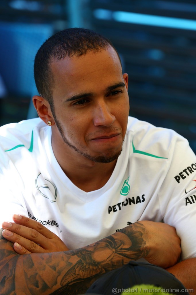 GP AUSTRALIA, 15.03.2013- Lewis Hamilton (GBR) Mercedes AMG F1 W04