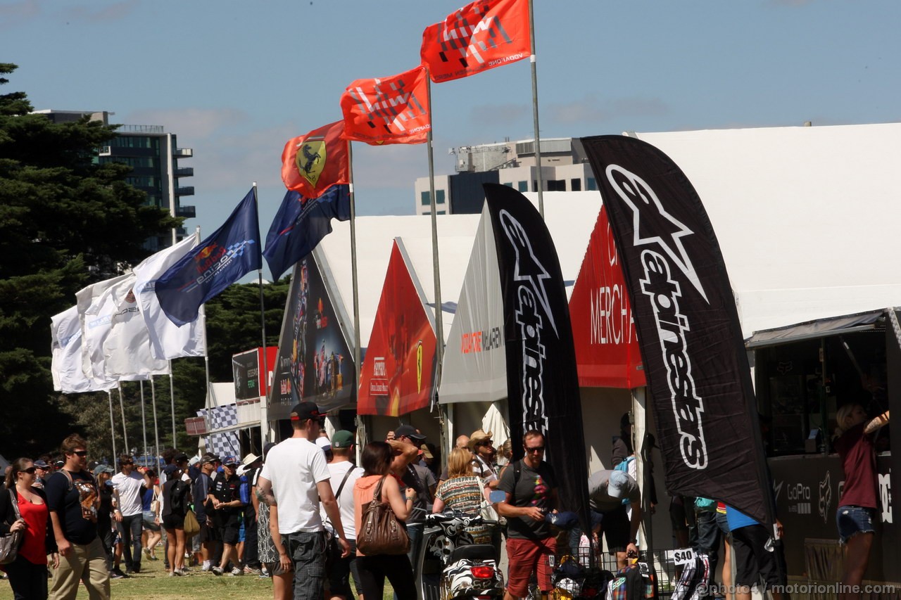 GP AUSTRALIA, 15.03.2013- Prove Libere 2, Fans