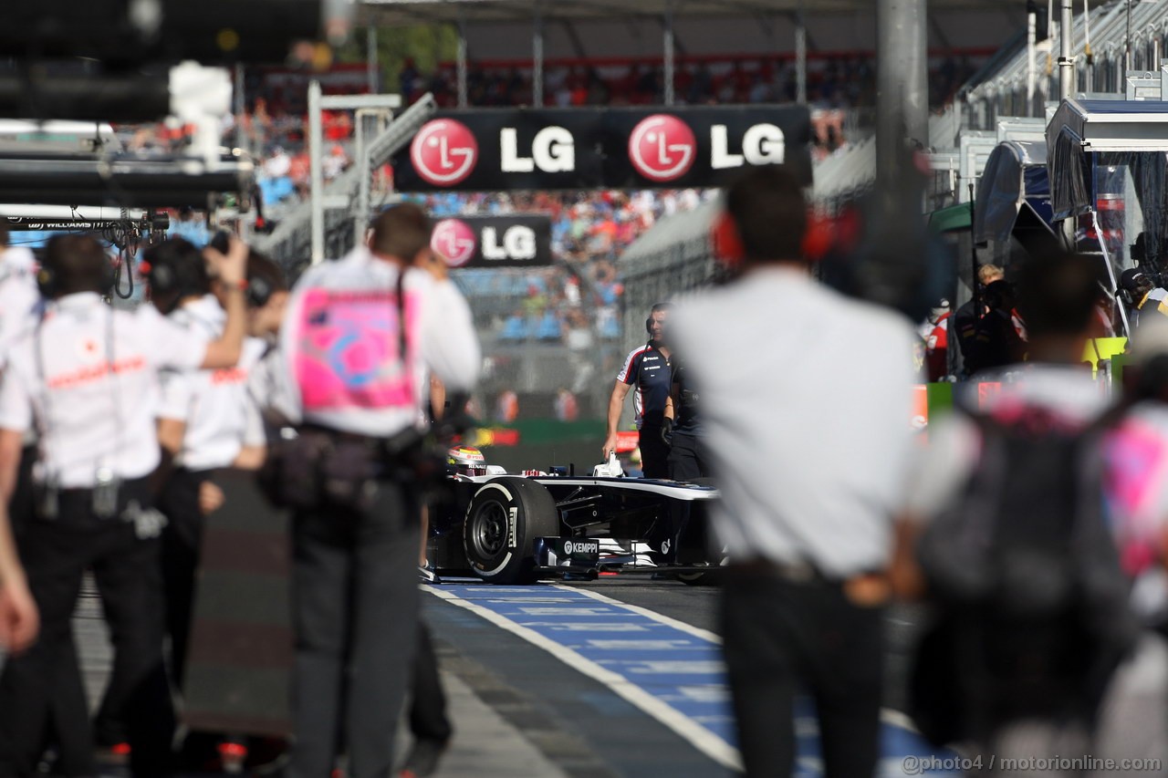 GP AUSTRALIA, 15.03.2013- Prove Libere 2, Pastor Maldonado (VEN) Williams F1 Team FW35 