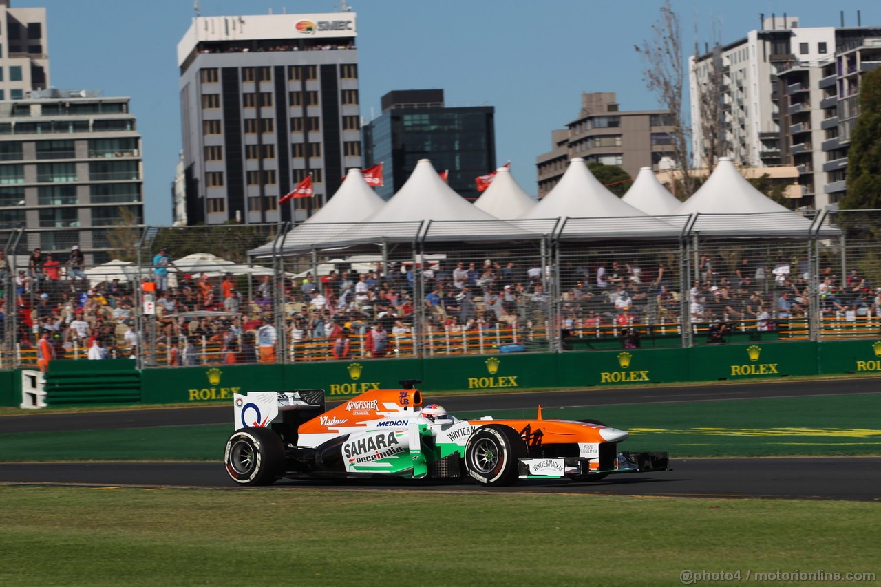 GP AUSTRALIA, 15.03.2013- Prove Libere 2, Paul di Resta (GBR) Sahara Force India F1 Team VJM06 