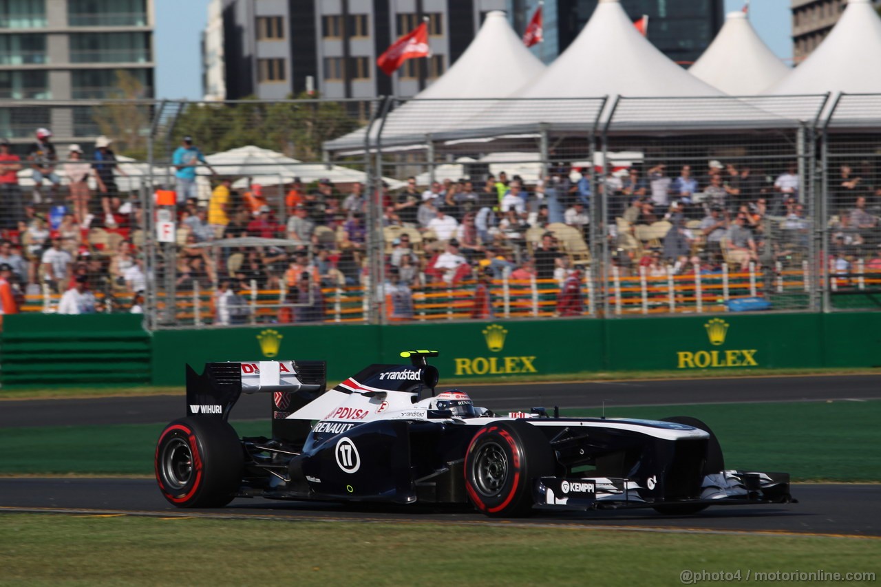 GP AUSTRALIA, 15.03.2013- Prove Libere 2, Valtteri Bottas (FIN), Williams F1 Team FW35 