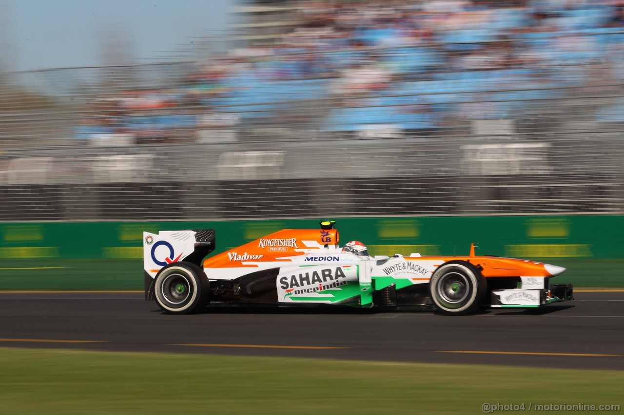 GP AUSTRALIA, 15.03.2013- Prove Libere 2, Adrian Sutil (GER), Sahara Force India F1 Team VJM06 