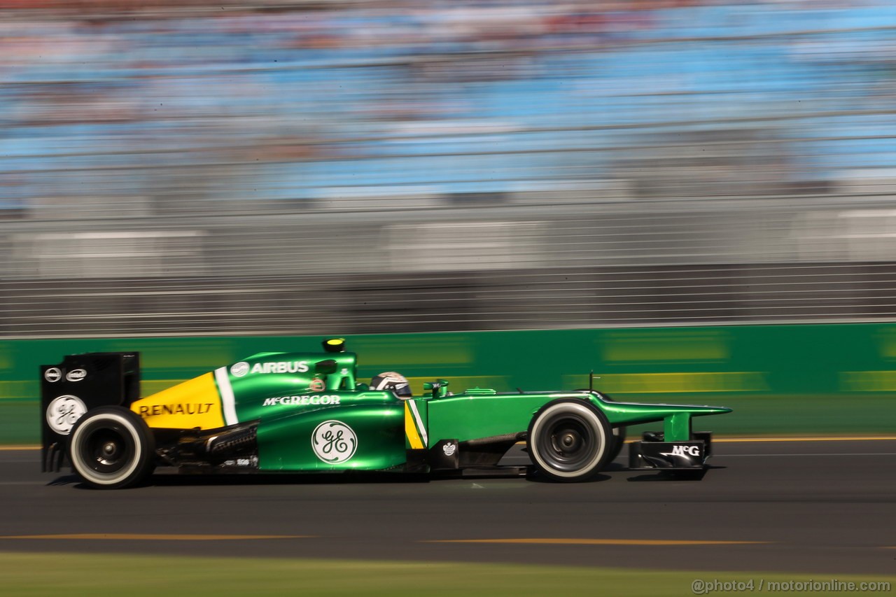GP AUSTRALIA, 15.03.2013- Prove Libere 2, Giedo Van der Garde (NED), Caterham F1 Team CT03 