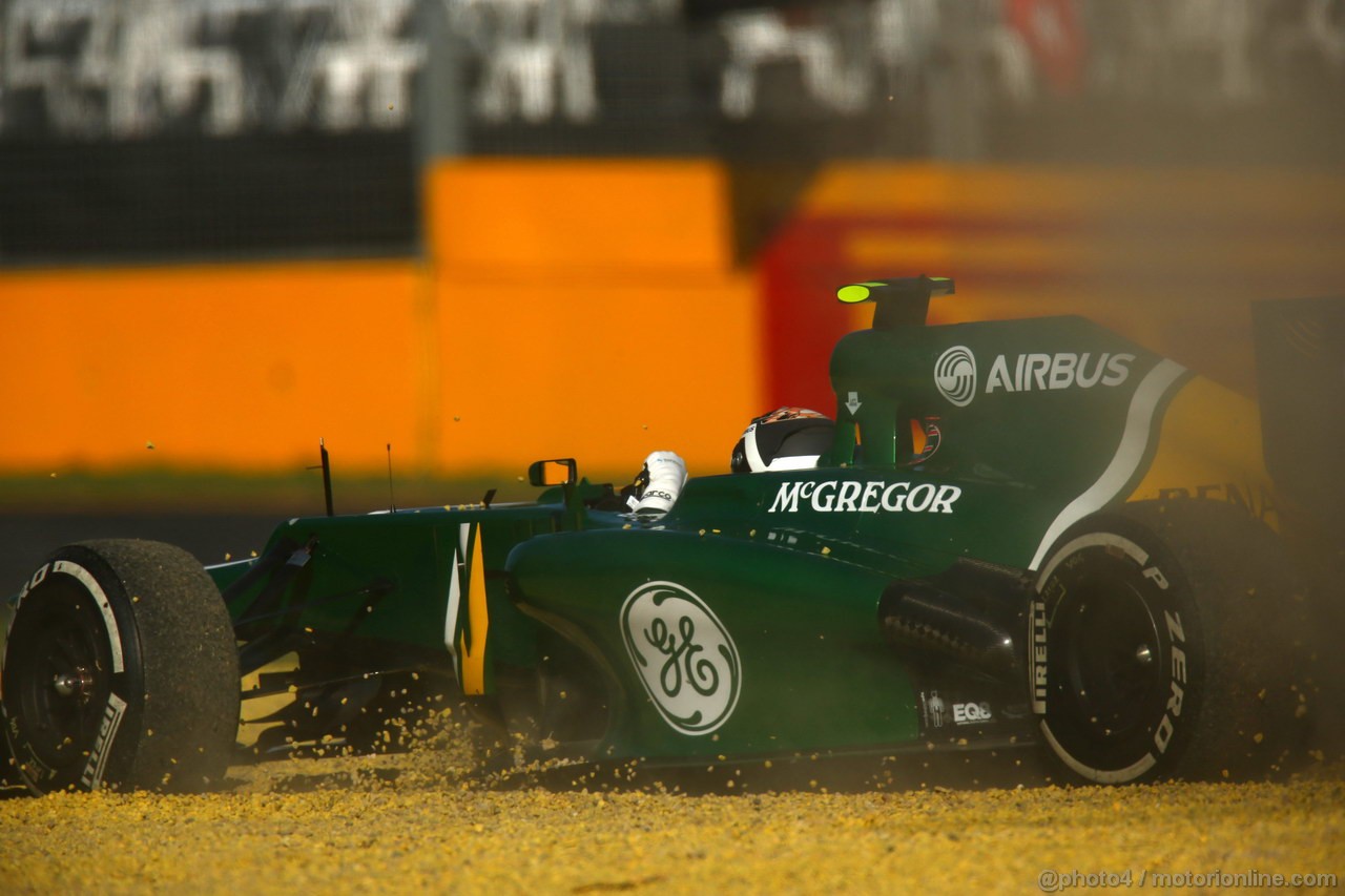 GP AUSTRALIA, 15.03.2013- Prove Libere 2, Giedo Van der Garde (NED), Caterham F1 Team CT03