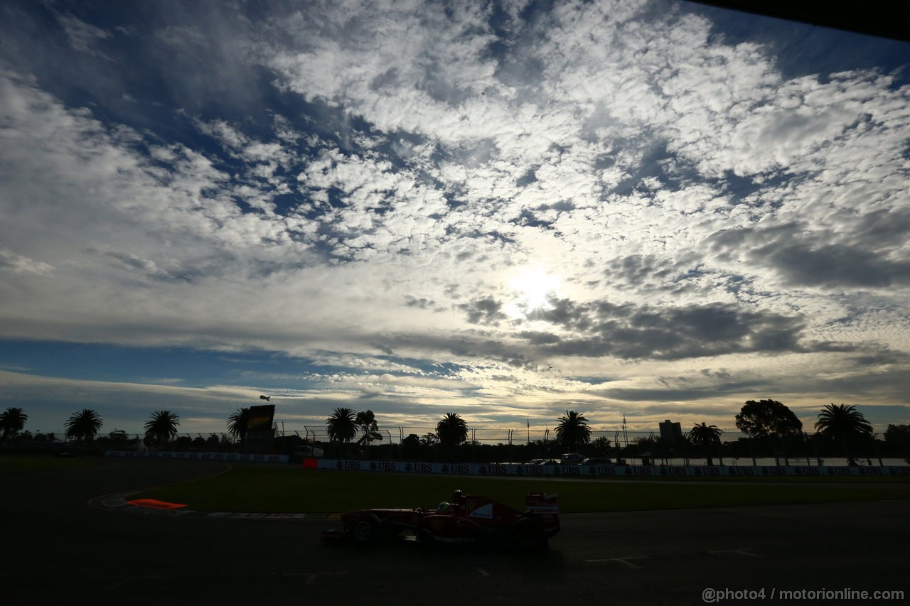GP AUSTRALIA, 15.03.2013- Prove Libere 2, Felipe Massa (BRA) Ferrari F138 