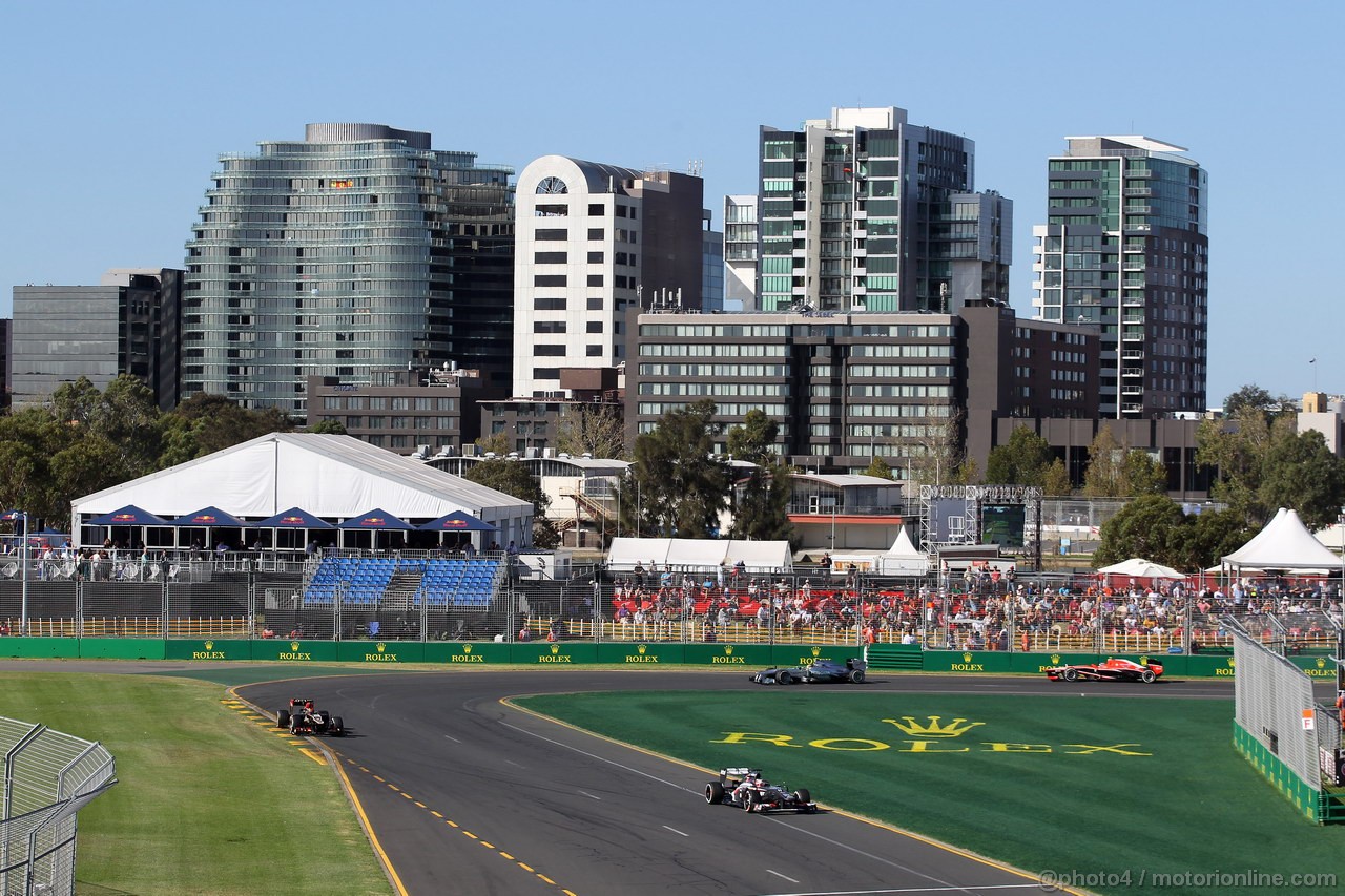 GP AUSTRALIA, 15.03.2013- Prove Libere 2, Nico Hulkenberg (GER) Sauber F1 Team C32 