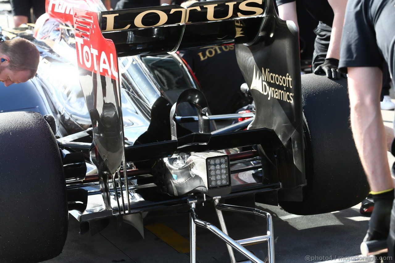 GP AUSTRALIA, 15.03.2013- Prove Libere 2,  Lotus F1 Team E21 