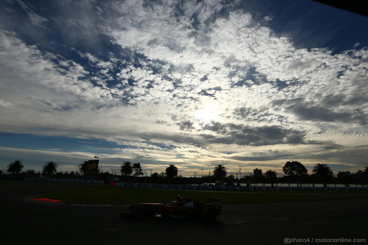 GP AUSTRALIA, 15.03.2013- Prove Libere 2, Fernando Alonso (ESP) Ferrari F138 
