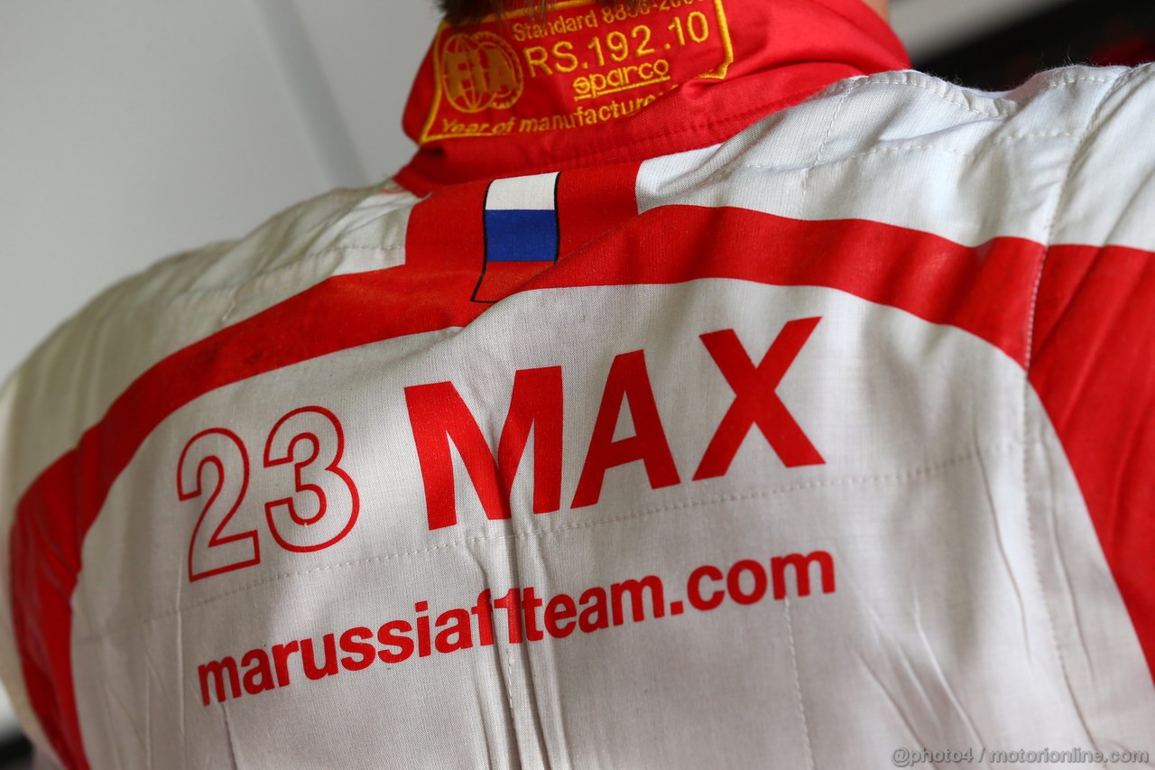GP AUSTRALIA, 15.03.2013- Prove Libere 2, Max Chilton (GBR), Marussia F1 Team MR02