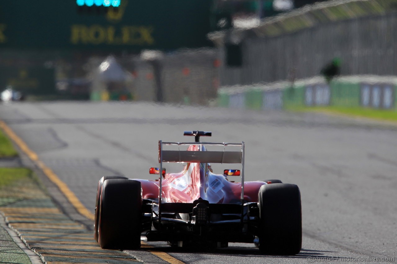 GP AUSTRALIA, 15.03.2013- Prove Libere 2, Fernando Alonso (ESP) Ferrari F138 