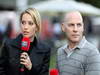 GP AUSTRALIA, 15.03.2013- Sarah Winkhaus (ITA), SKY TV e Jacques Villeneuve (CAN)