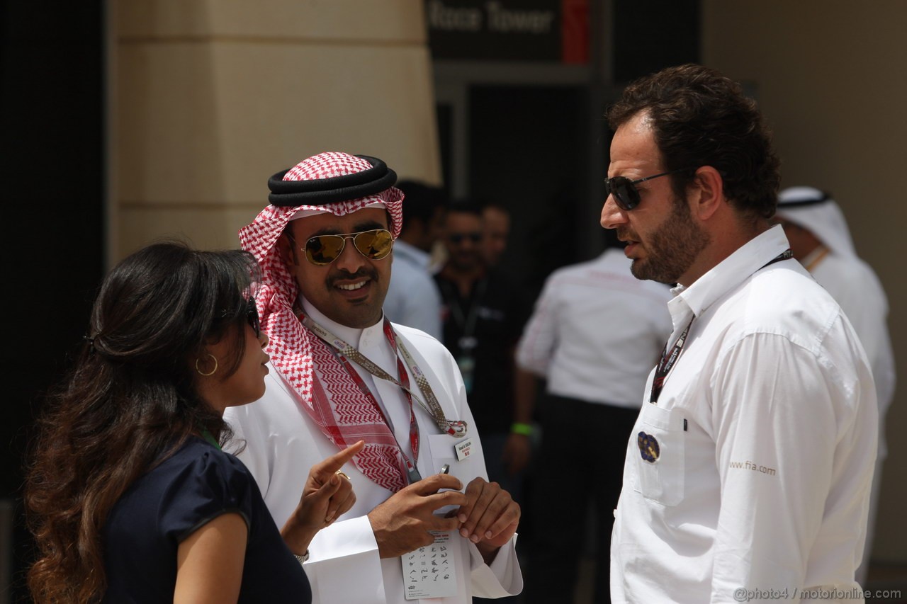 GP BAHRAIN, 21.04.2013- Matteo Bonciani (ITA), F1 Head of Communications 