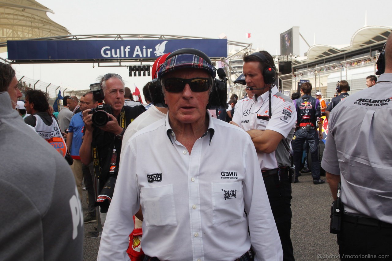 GP BAHRAIN, 21.04.2013- Gara, Sir Jackie Stewart (GBR) 