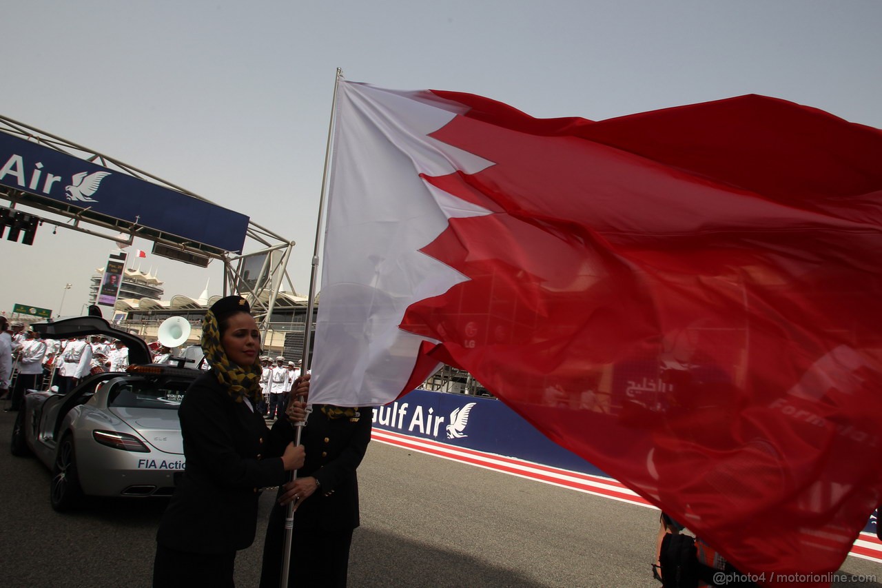 GP BAHRAIN, 21.04.2013- Gara, griglia Ragazzas 