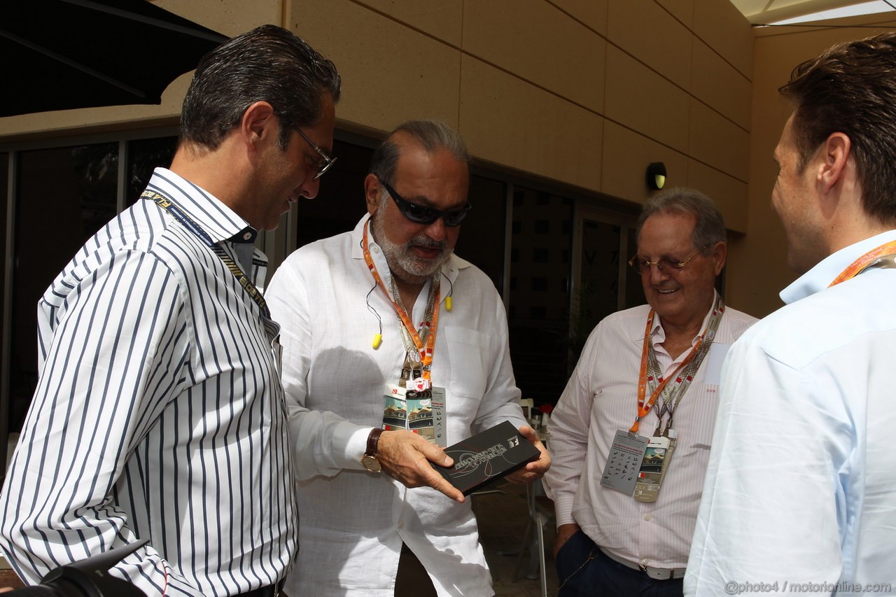 GP BAHRAIN, 21.04.2013- Carlos Slim (MEX)