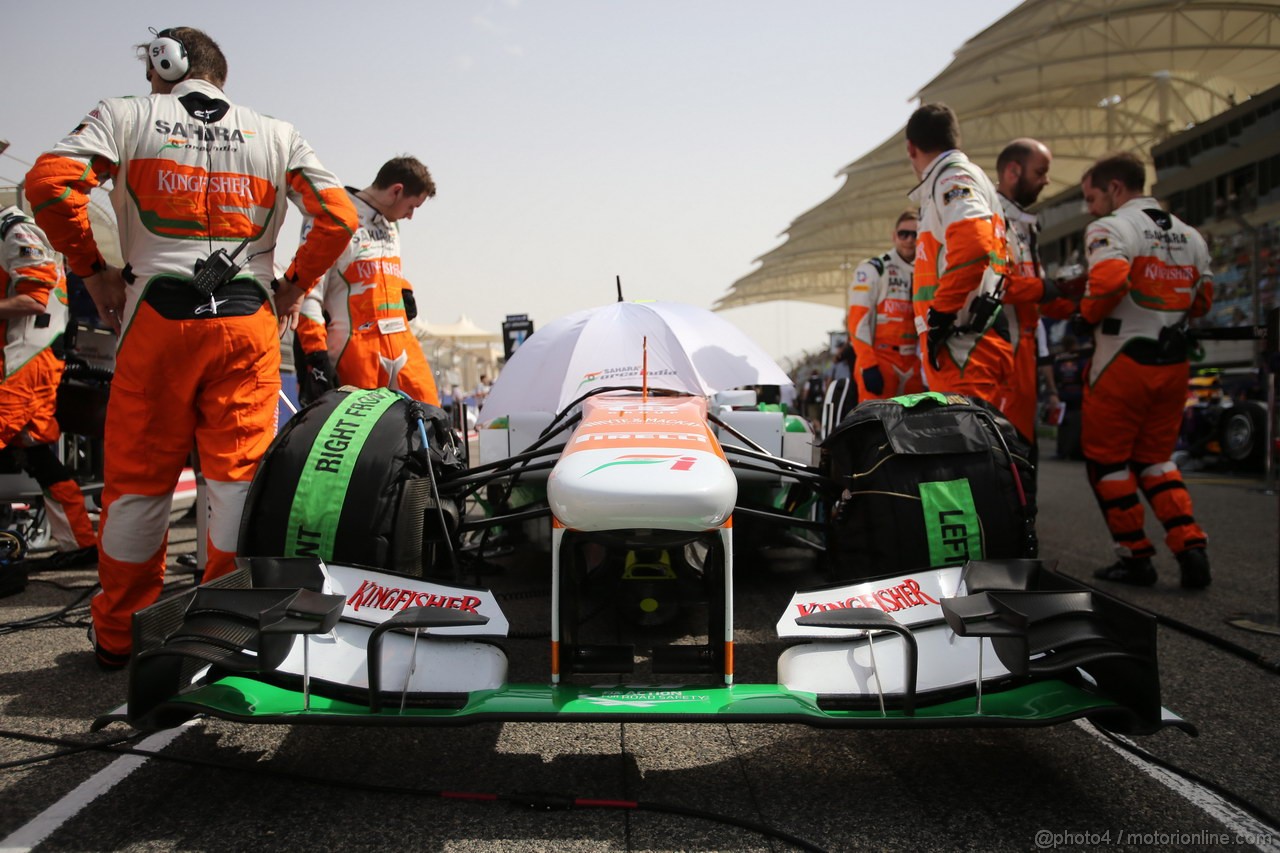 GP BAHRAIN, 21.04.2013- Gara, Paul di Resta (GBR) Sahara Force India F1 Team VJM06 