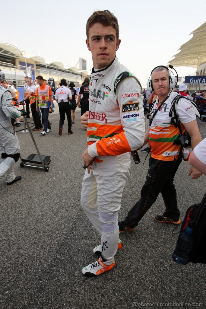 GP BAHRAIN, 21.04.2013- Gara, Paul di Resta (GBR) Sahara Force India F1 Team VJM06 