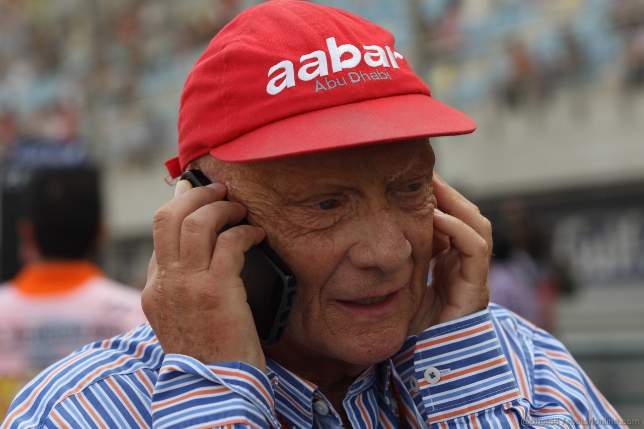 GP BAHRAIN, 21.04.2013- Gara, Nikki Lauda (AU), Mercedes 