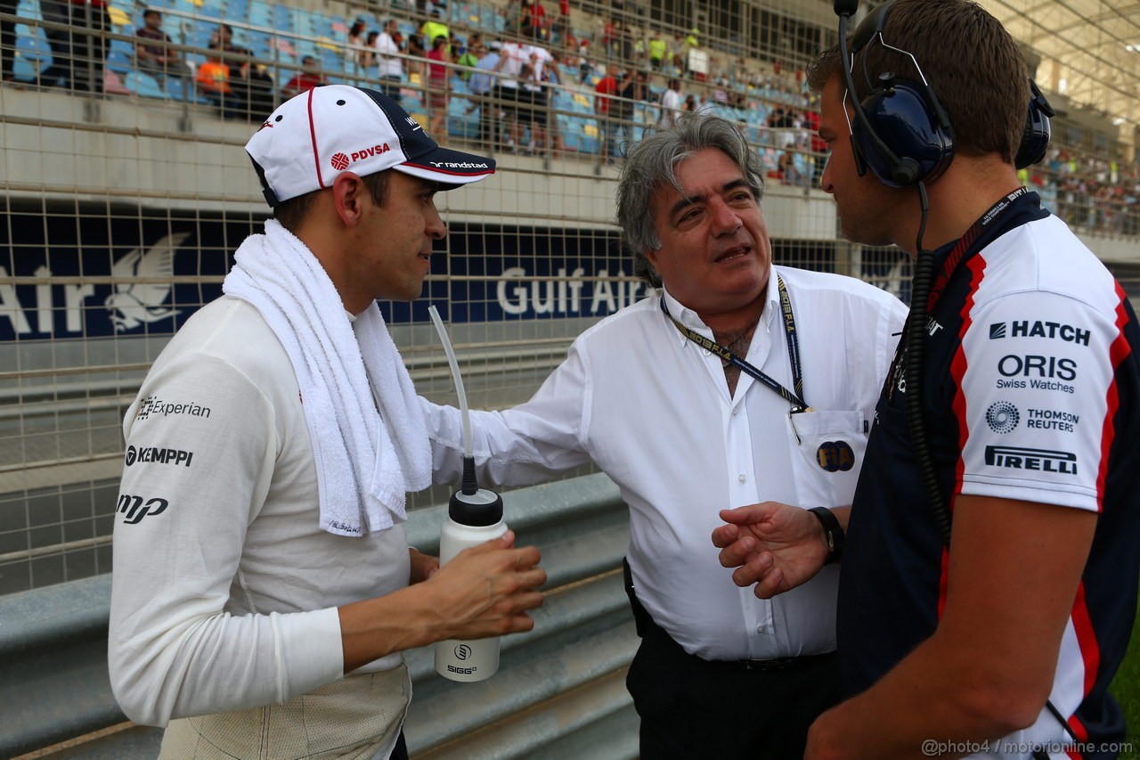 GP BAHRAIN, 21.04.2013- Gara, Pastor Maldonado (VEN) Williams F1 Team FW35 