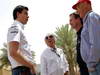GP BAHRAIN, 21.04.2013- (L-D) Toto Wolff (GER) Mercedes AMG F1 Shareholder e Executive Director, Bernie Ecclestone (GBR), President e CEO of Formula One Management, Christian Horner (GBR), Red Bull Racing, Sporting Director e Nikki Lauda (AU), Mercedes 