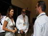 GP BAHRAIN, 21.04.2013- Carlos Slim (MEX) e Fabiana Flosi (BRA), Wife of Bernie Ecclestone 