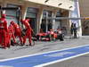 GP BAHRAIN, 21.04.2013- Gara, Fernando Alonso (ESP) Ferrari F138 in the pit lane with problem at DRS