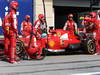 GP BAHRAIN, 21.04.2013- Gara, Fernando Alonso (ESP) Ferrari F138 in the pit lane with problem at DRS