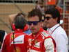 GP BAHRAIN, 21.04.2013- Gara, Fernando Alonso (ESP) Ferrari F138 e Luis Garcia Abad (ESP), manager of Fernando Alonso (ESP) 