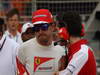 GP BAHRAIN, 21.04.2013- Gara, Fernando Alonso (ESP) Ferrari F138 e Andrea Stella (ITA) Ferrari race Engineer