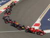 GP BAHRAIN, 21.04.2013- Gara, Felipe Massa (BRA) Ferrari F138 davanti a Mark Webber (AUS) Red Bull Racing RB9 