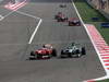 GP BAHRAIN, 21.04.2013- Gara, Felipe Massa (BRA) Ferrari F138 e Nico Rosberg (GER) Mercedes AMG F1 W04 