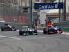 GP BAHRAIN, 21.04.2013- Gara, Nico Rosberg (GER) Mercedes AMG F1 W04 e Jenson Button (GBR) McLaren Mercedes MP4-28 