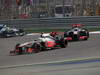 GP BAHRAIN, 21.04.2013- Gara, Sergio Perez (MEX) McLaren MP4-28 davanti a Jenson Button (GBR) McLaren Mercedes MP4-28 
