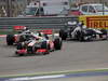 GP BAHRAIN, 21.04.2013- Gara, Sergio Perez (MEX) McLaren MP4-28 davanti a Jenson Button (GBR) McLaren Mercedes MP4-28 