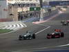 GP BAHRAIN, 21.04.2013- Gara, Nico Rosberg (GER) Mercedes AMG F1 W04 e Jenson Button (GBR) McLaren Mercedes MP4-28 