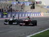 GP BAHRAIN, 21.04.2013- Gara, Valtteri Bottas (FIN), Williams F1 Team FW35 e Felipe Massa (BRA) Ferrari F138 