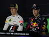 GP BAHRAIN, 21.04.2013- Gara, Conferenza Stampa, Kimi Raikkonen (FIN) Lotus F1 Team E21 e Sebastian Vettel (GER) Red Bull Racing RB9 
