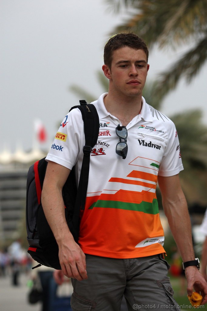 GP BAHRAIN, 18.04.2013- Paul di Resta (GBR) Sahara Force India F1 Team VJM06 