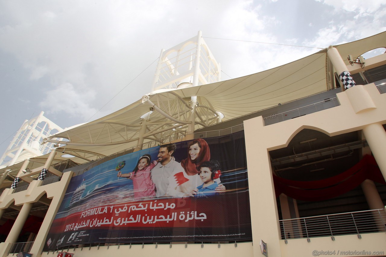 GP BAHRAIN, 18.04.2013- Circuit Atmosfera