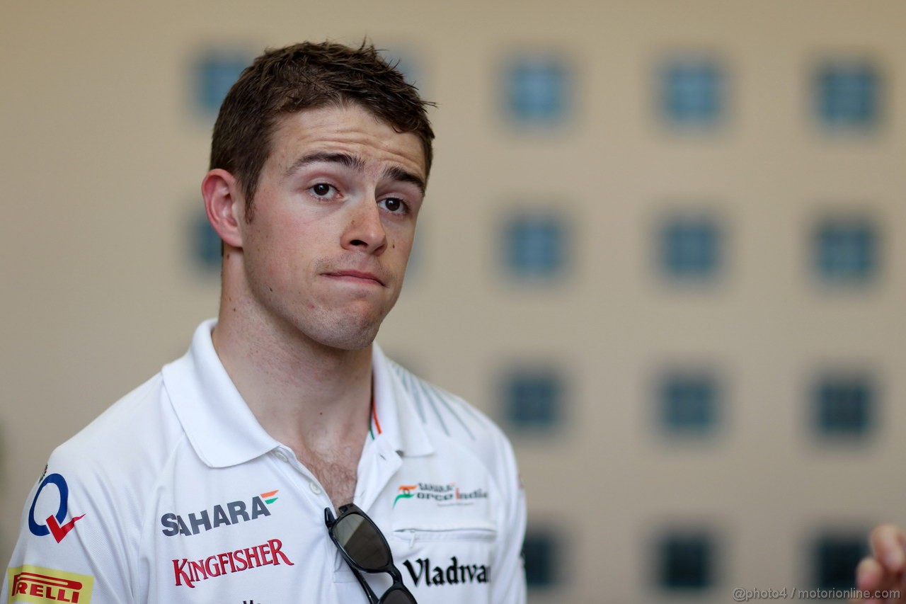 GP BAHRAIN, 18.04.2013- Paul di Resta (GBR) Sahara Force India F1 Team VJM06 