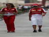 GP BAHRAIN, 18.04.2013- Stefania Boccoli (ITA), Ferrari Press Office e Felipe Massa (BRA) Ferrari F138 
