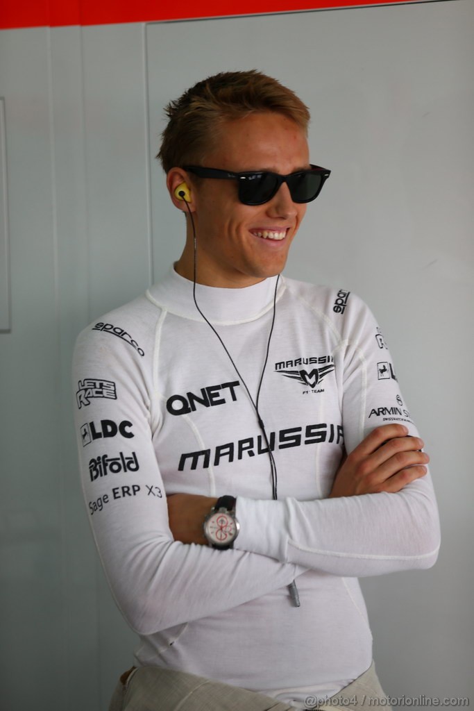GP BAHRAIN, 20.04.2012- Prove Libere 3, Max Chilton (GBR), Marussia F1 Team MR02 
